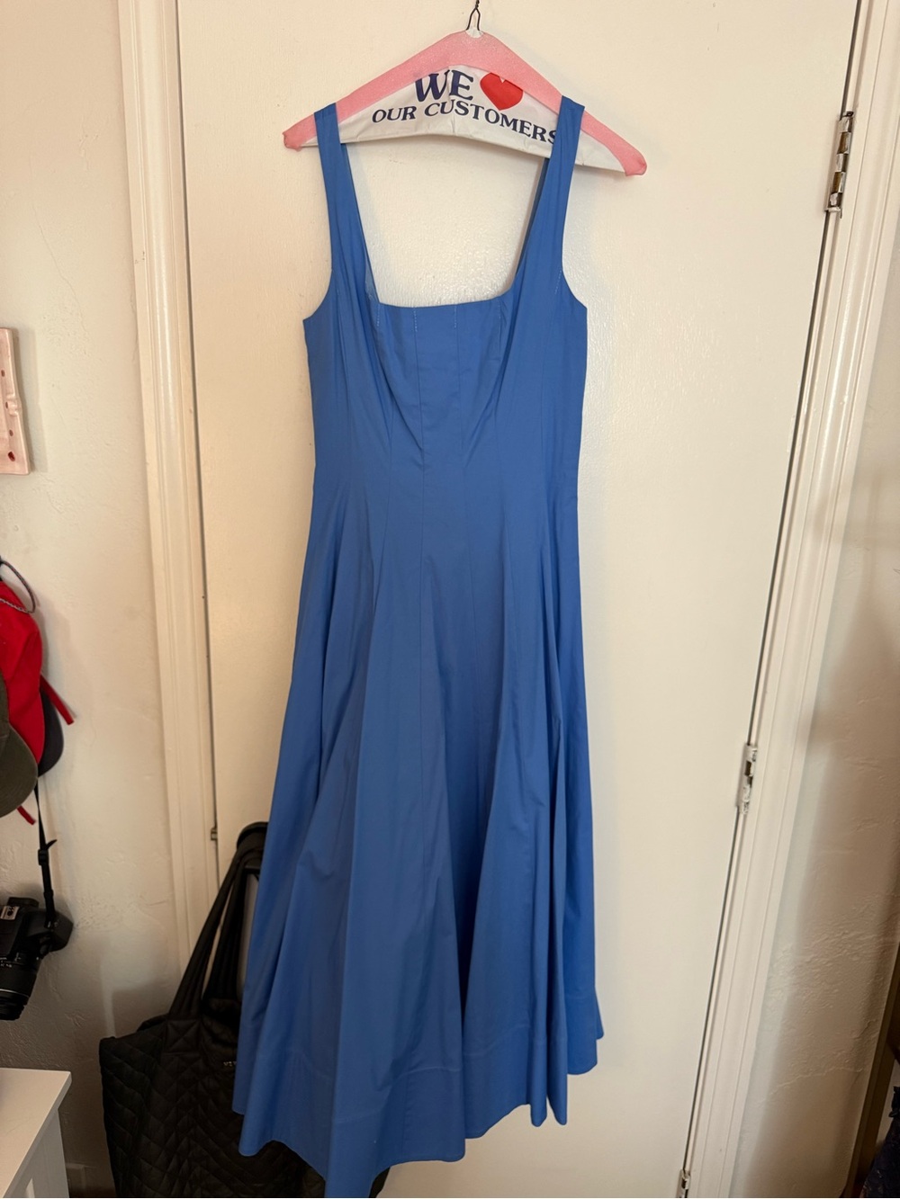 STAUD Wells Midi Dress
